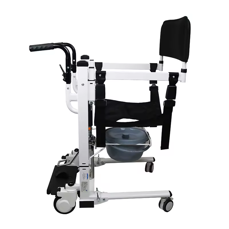 Medical Portable Steel Nursing Care Transfer Chair