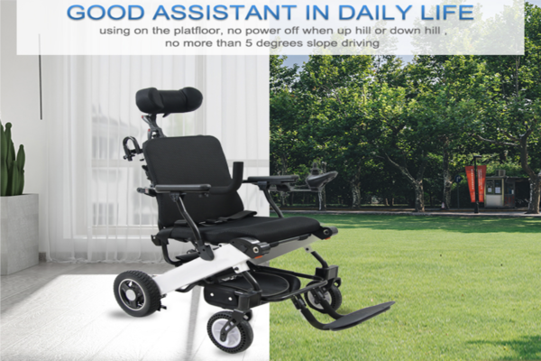 What is the difference between brush motors and brushless motors in electric wheelchairs for the elderly?