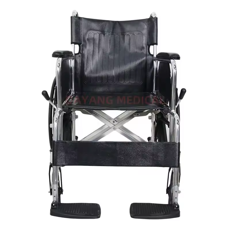 MRI Nonmagnetic High Quality Easy Folding Aluminum Alloy Lightweight Wheelchair
