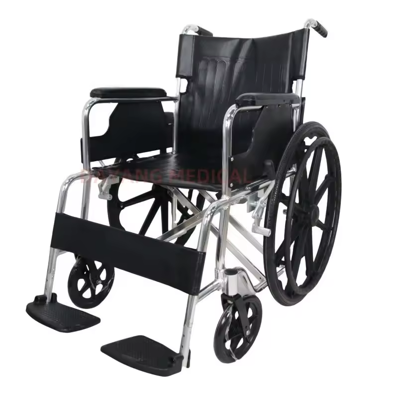 MRI Nonmagnetic High Quality Easy Folding Aluminum Alloy Lightweight Wheelchair