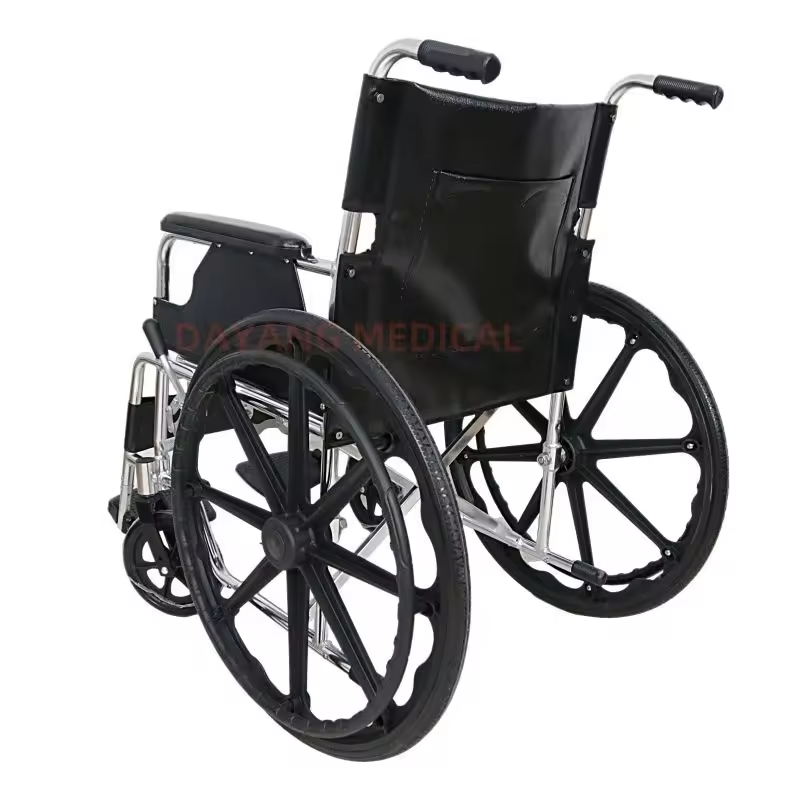 MRI Nonmagnetic High Quality Easy Folding Aluminum Alloy Lightweight Wheelchair