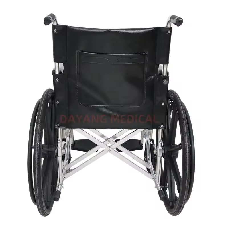 MRI Nonmagnetic High Quality Easy Folding Aluminum Alloy Lightweight Wheelchair