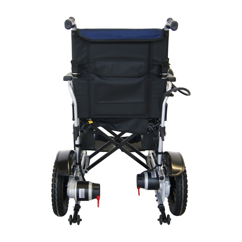 Heavy-duty 120kg (265lbs) steel electric wheelchair