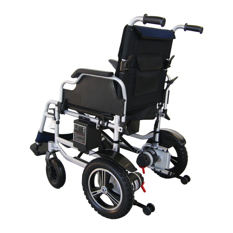 Heavy-duty 120kg (265lbs) steel electric wheelchair