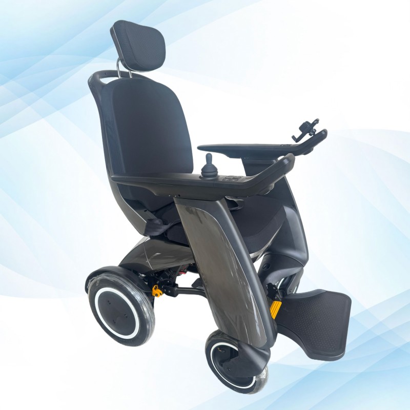 Premium Luxury Electric Wheelchair DY01168 - Agate Gray