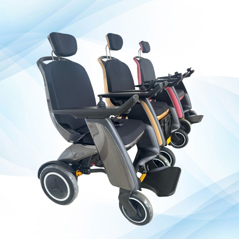 Premium Luxury Electric Wheelchair DY01168 - Agate Gray