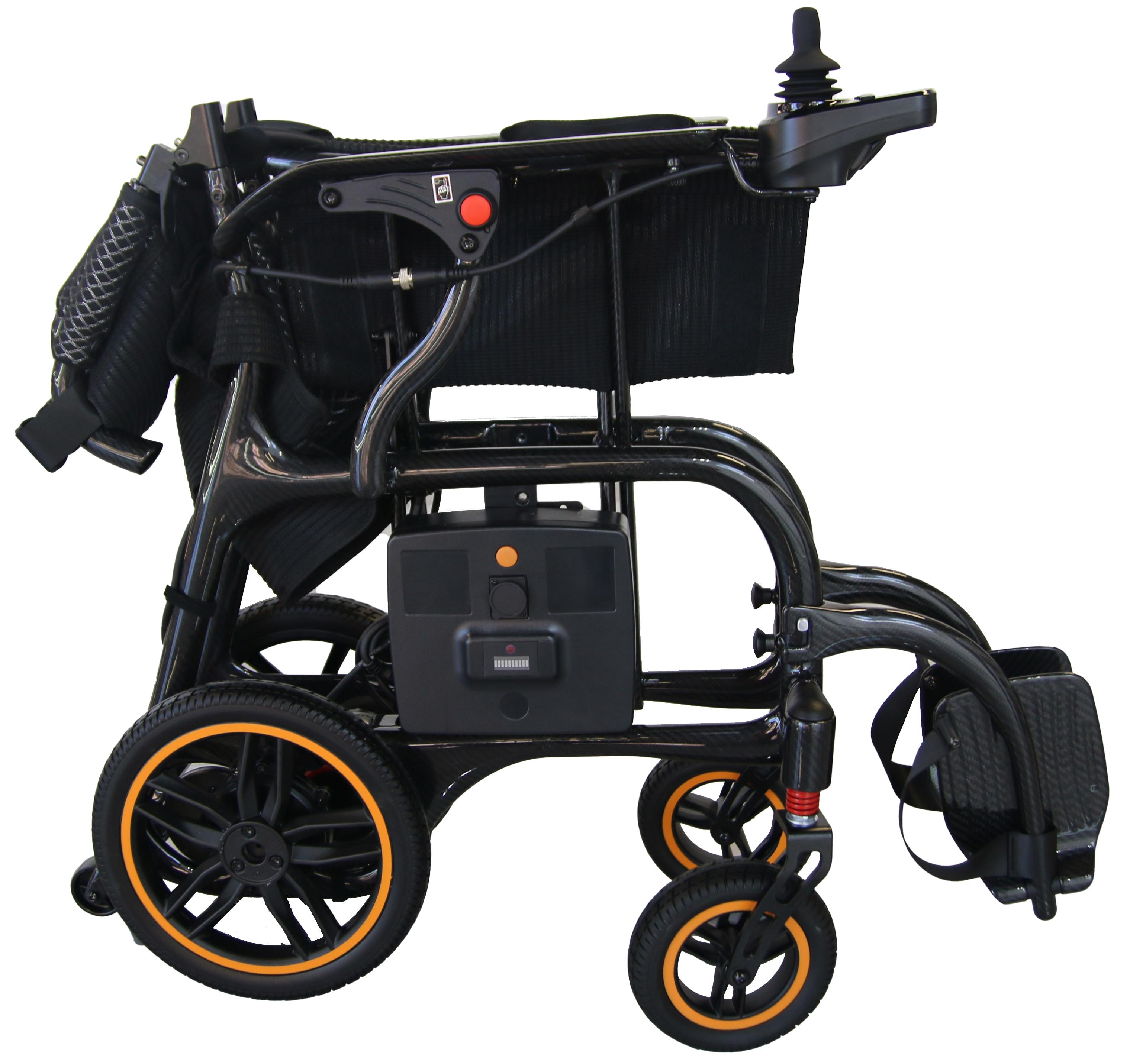 carbon fiber power wheelchair