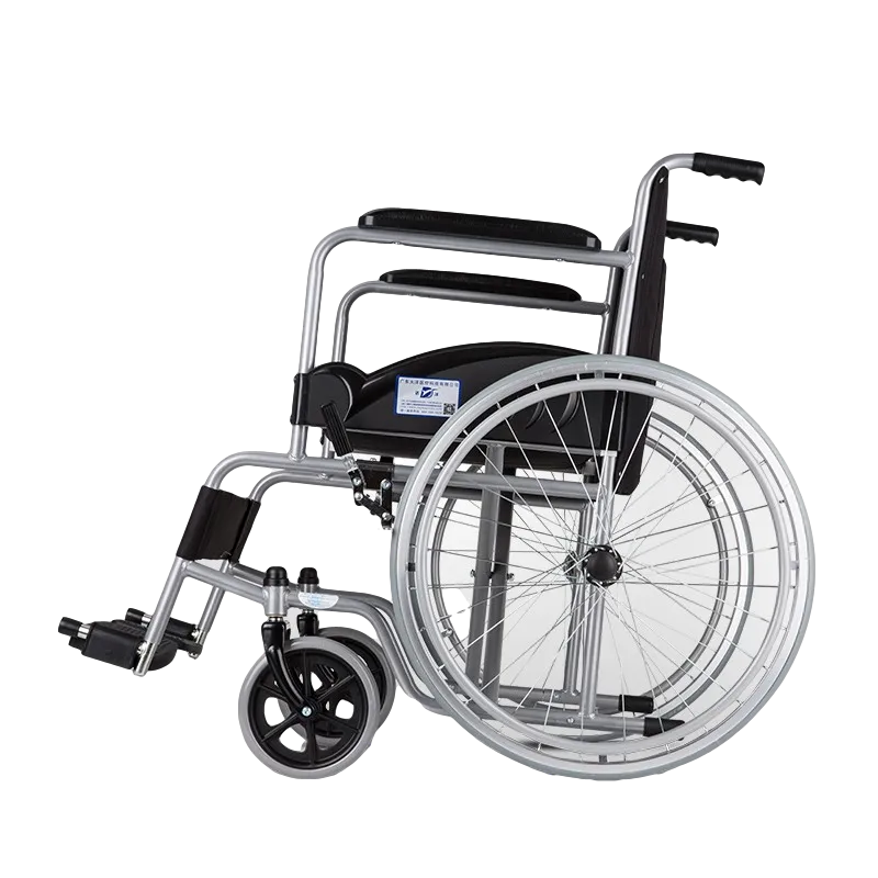 Steel wheelchair