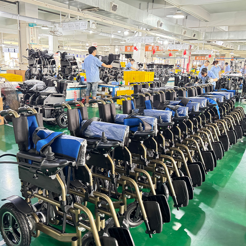 Heavy Duty Folding Electric Wheelchair