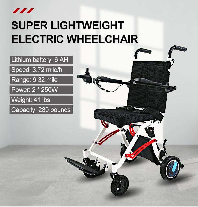 Portable power wheelchair