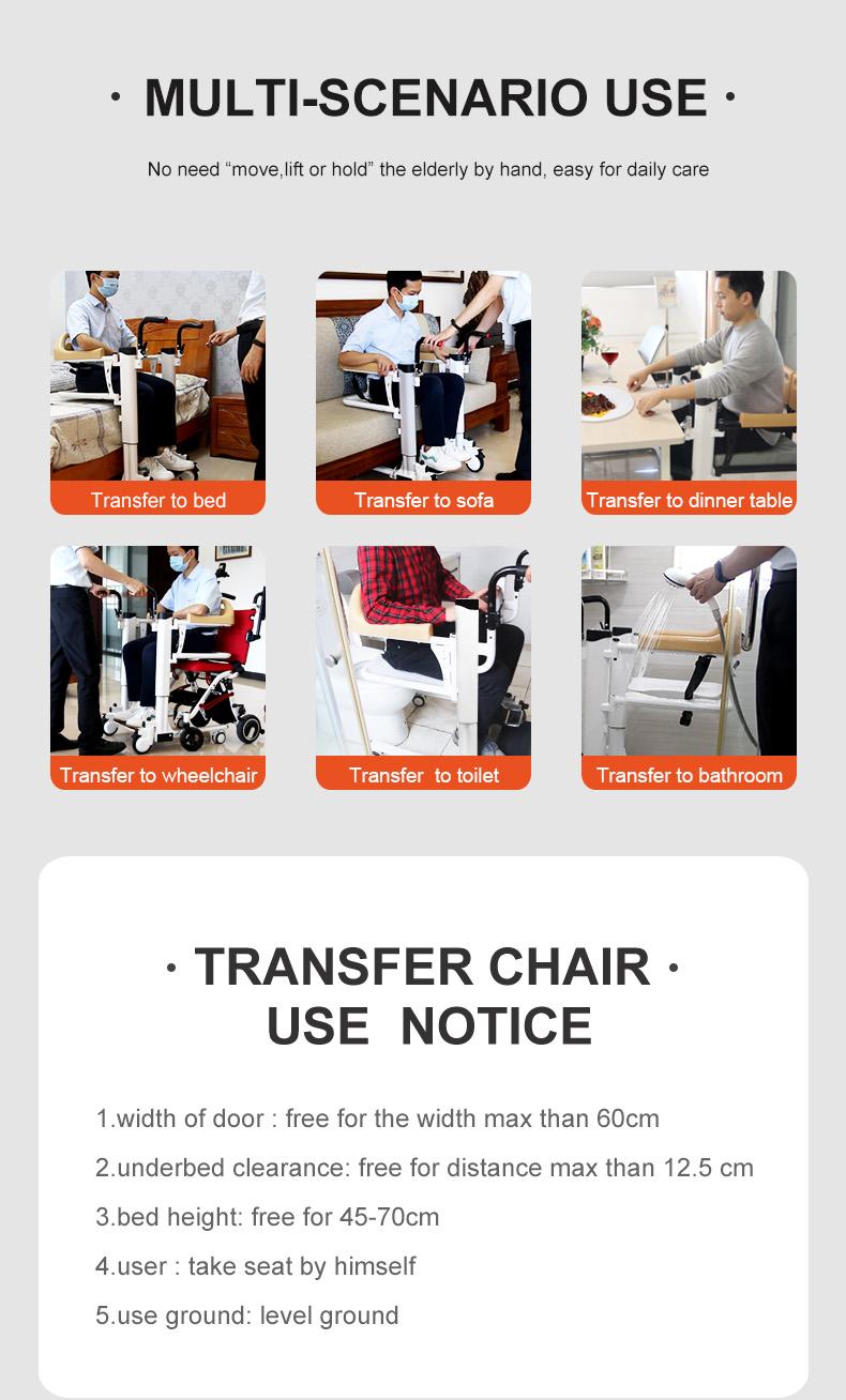 electrical patient transfer chair