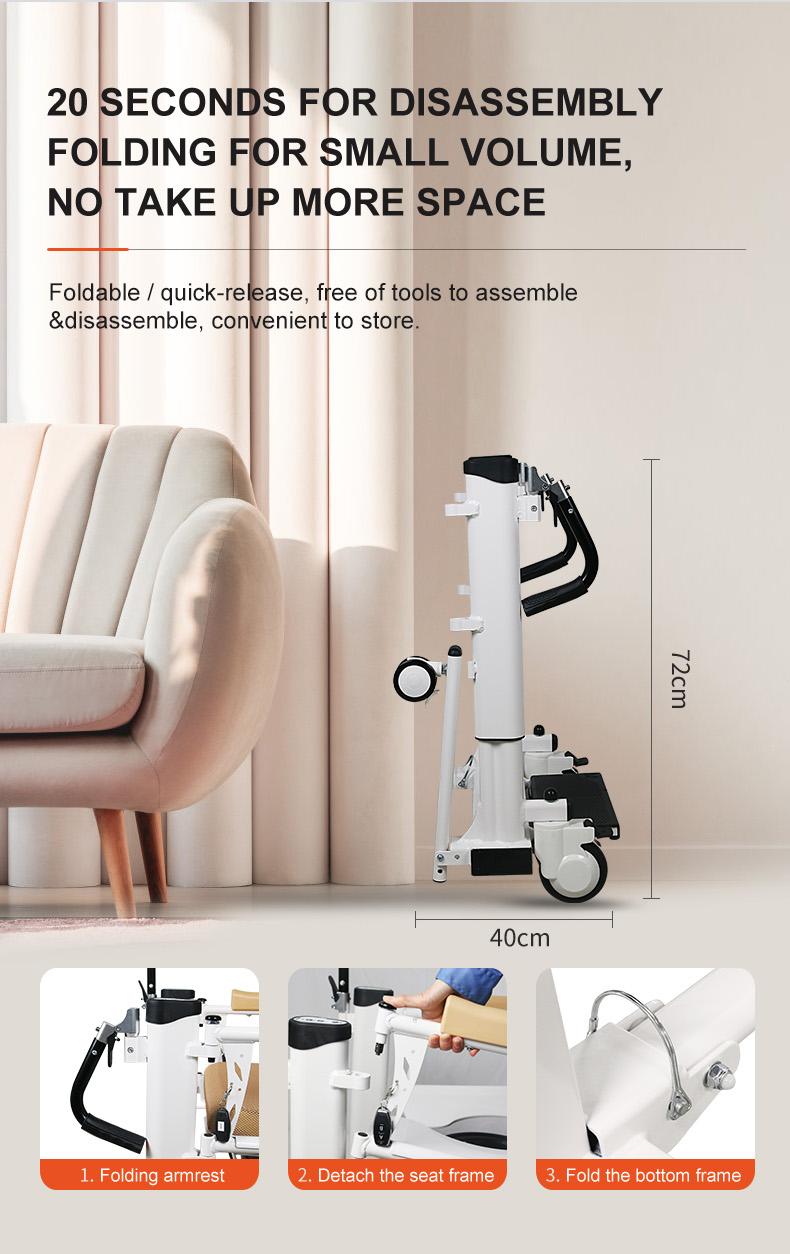 electrical patient transfer chair