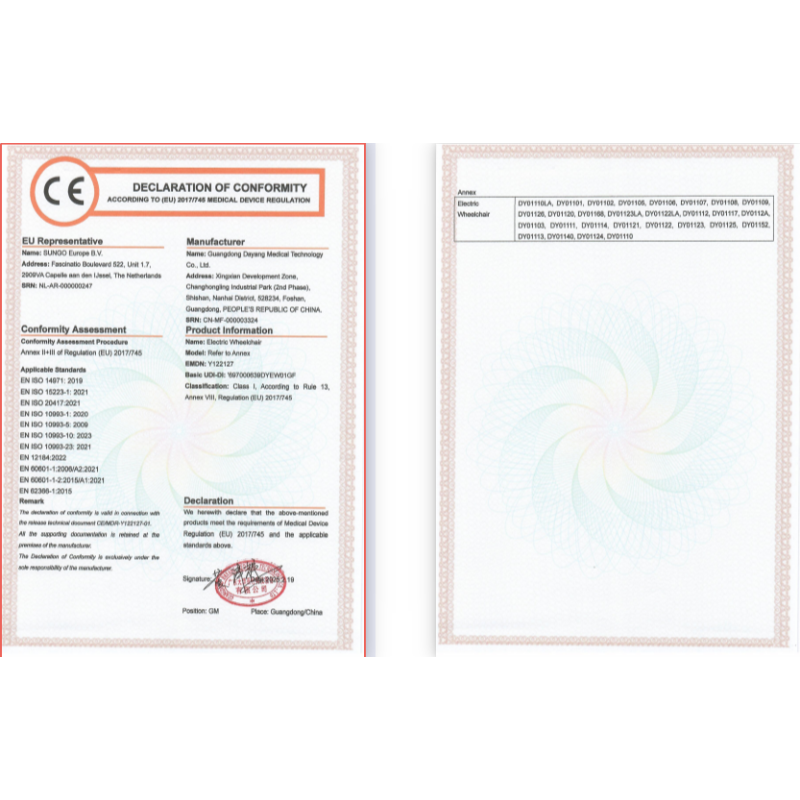 DOC electric wheelchair