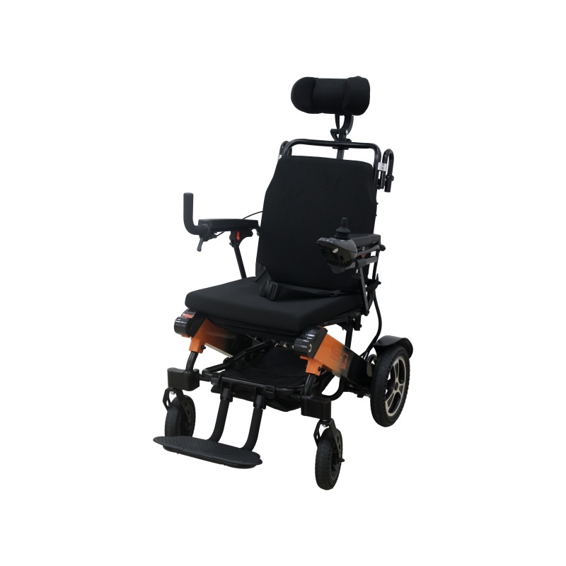 Fauteuil roulant électrique avec inclinaison à commande hydraulique Fauteuil roulant électrique avec inclinaison à commande hydraulique