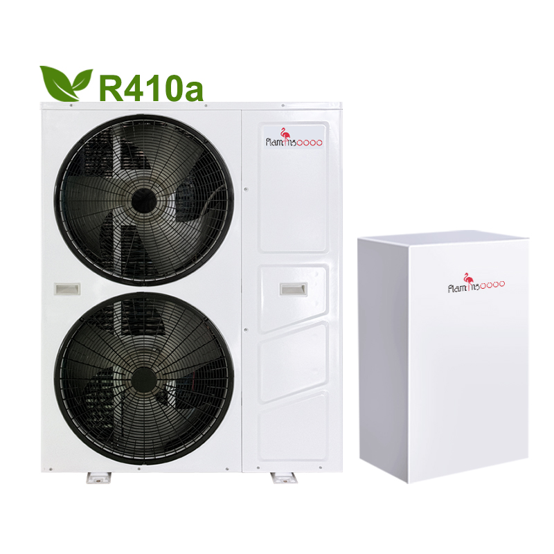 30KW R410A delt luftvarmepumpe for varmtvann
