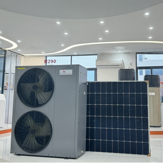 Jaunas tehnoloģijas fotoelektriskās funkcijas siltumsūknis