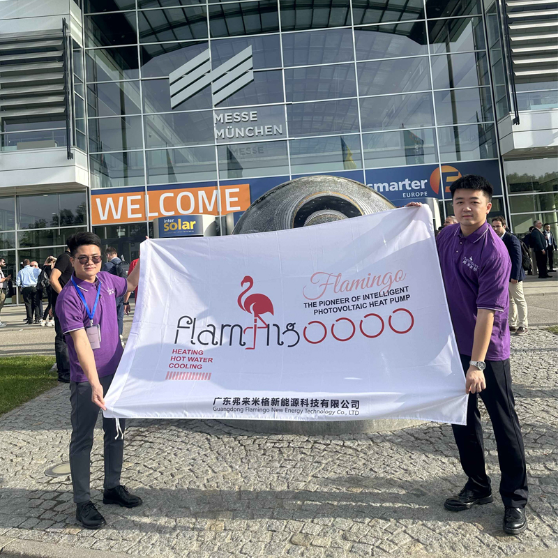 مضخة فلامنغو الحرارية تتألق في انتر شمسي 2024 في ألمانيا