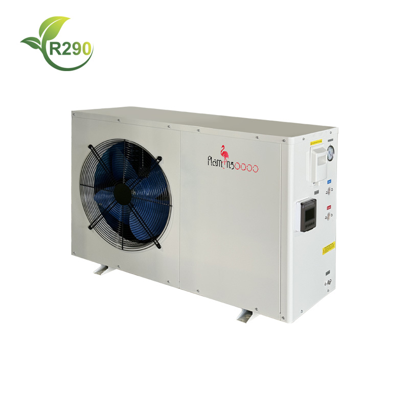 R290 9KW mini air source heat pump for hot water