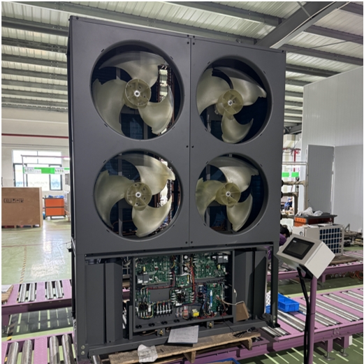 Голяма инверторна термопомпа с въздушен източник 45kw 60kw