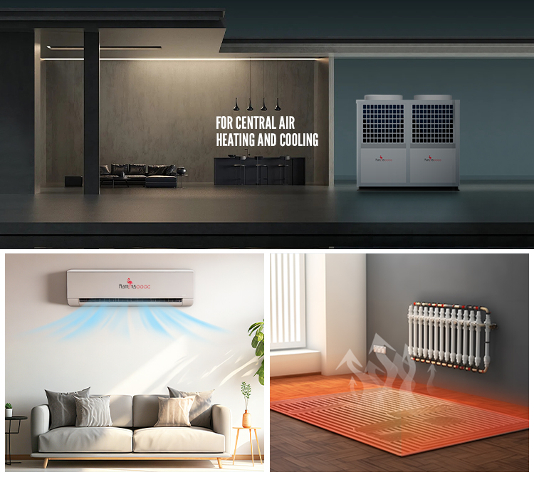 Разлика између подног грејања и радијатора на крају система топлотне пумпе