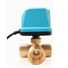 صمام إلكتروني ثلاثي الاتجاهات في تركيب مضخة الحرارة