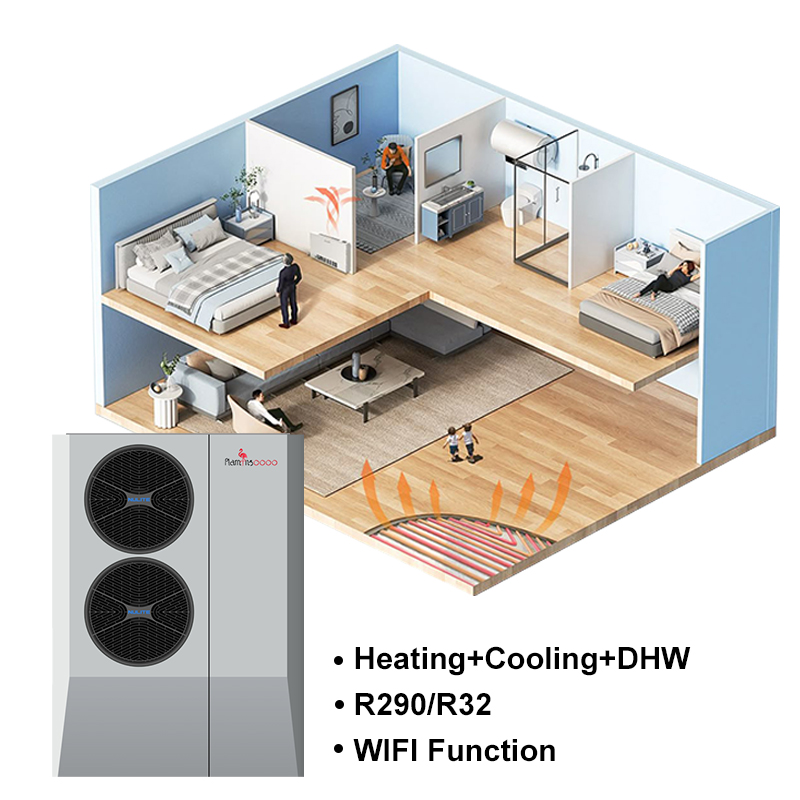 Er DC variabel frekvens varmepumpe egnet for alle familier?