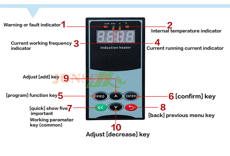 15kW induction heater