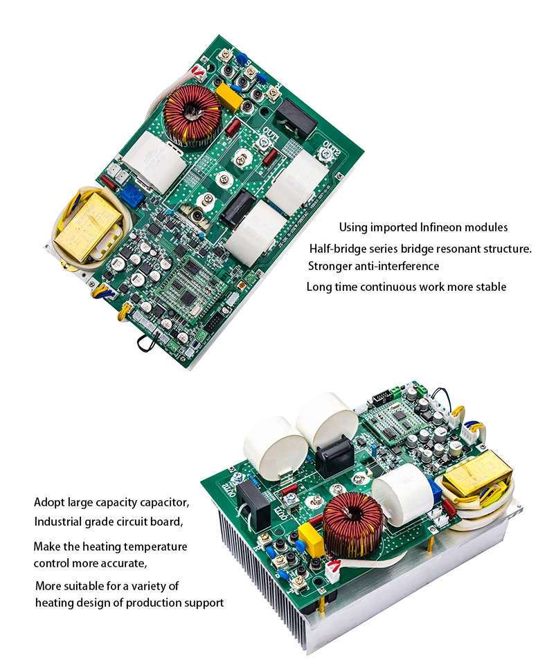 15kw electromagnetic heating control board