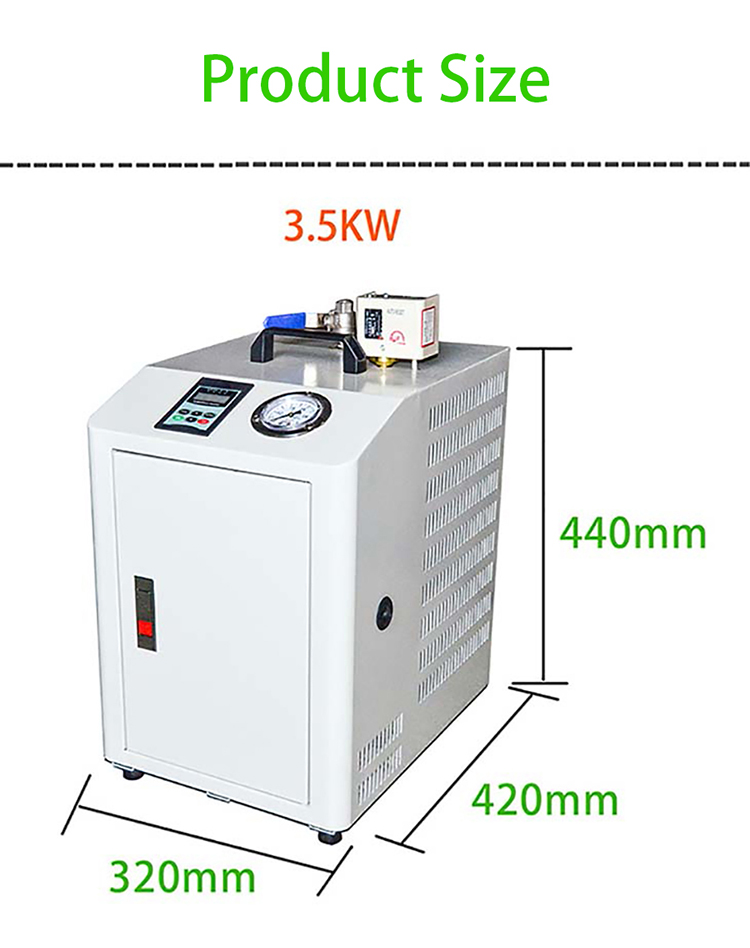 3.5kw electromagnetic steam generator