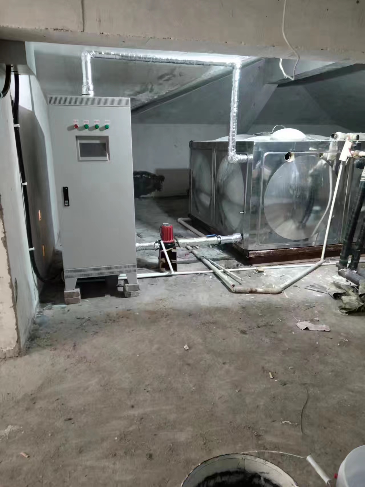 Induction Room Heating