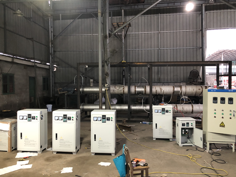 stainless steel induction heating