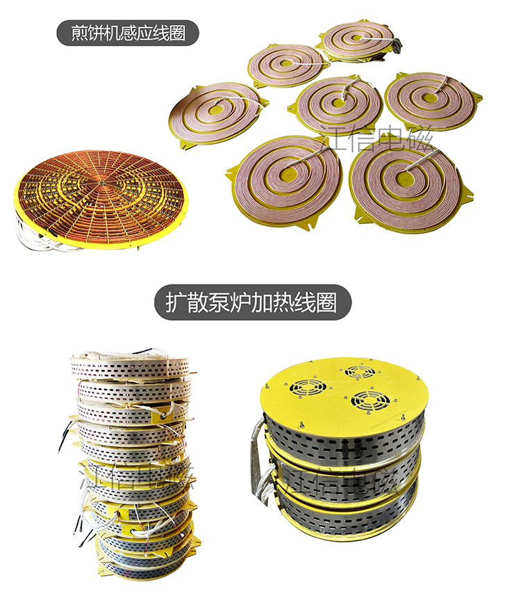Customized electromagnetic induction heating coil