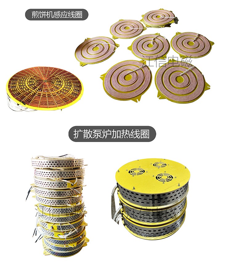 electromagnetic induction heating coil