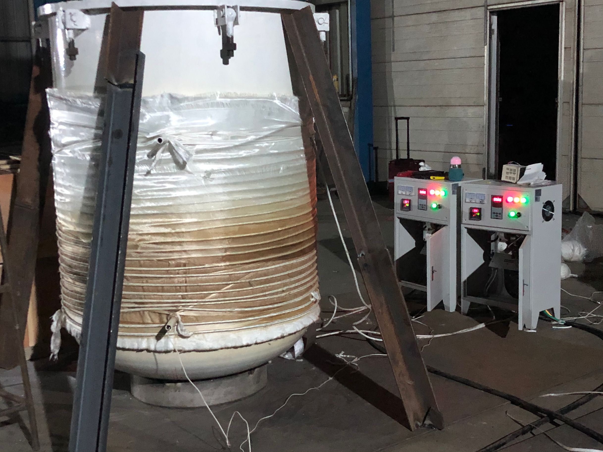 reactor induction heating