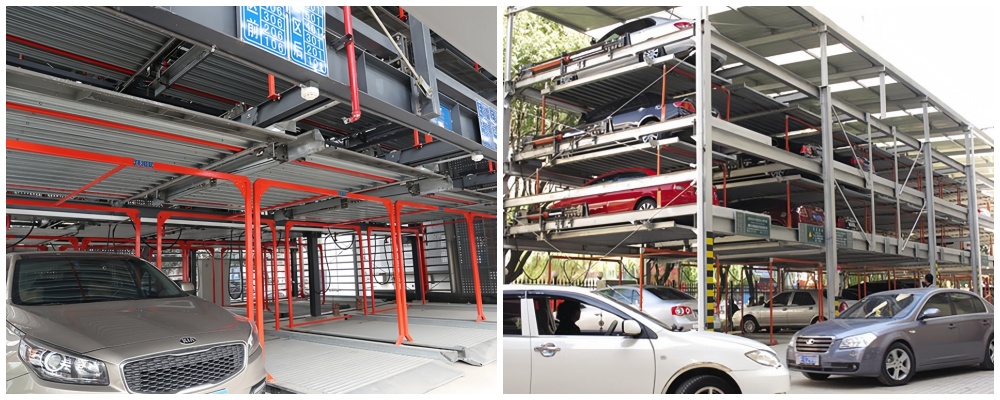 Automatized self-parking garage