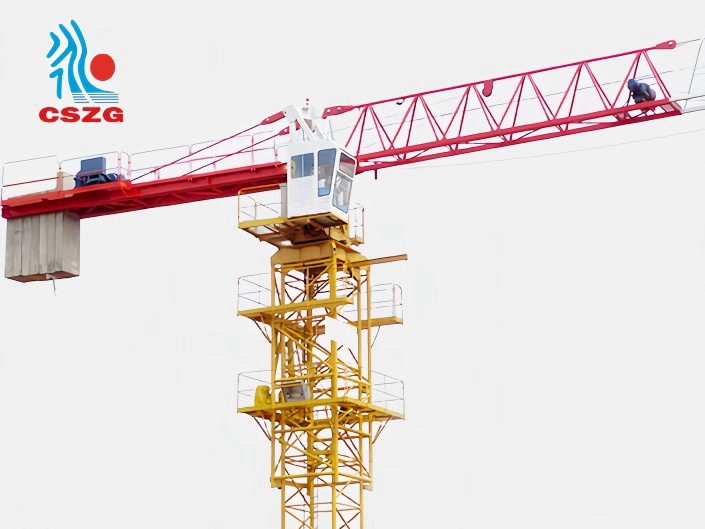 Offical Fixed Travelling Flat Top Tower Crane