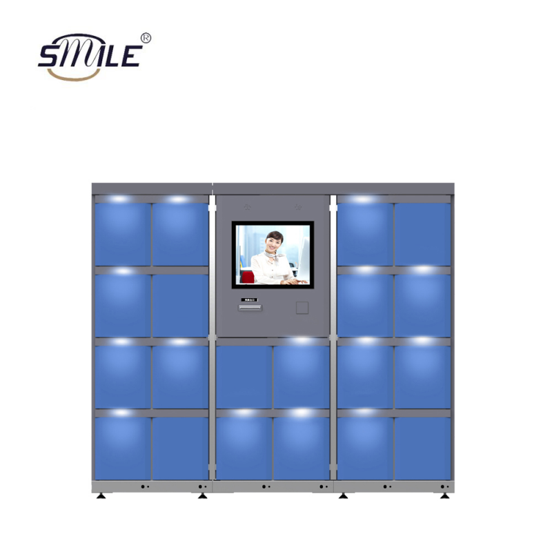 Steel Metal Electronic Lockers Parcel Locker