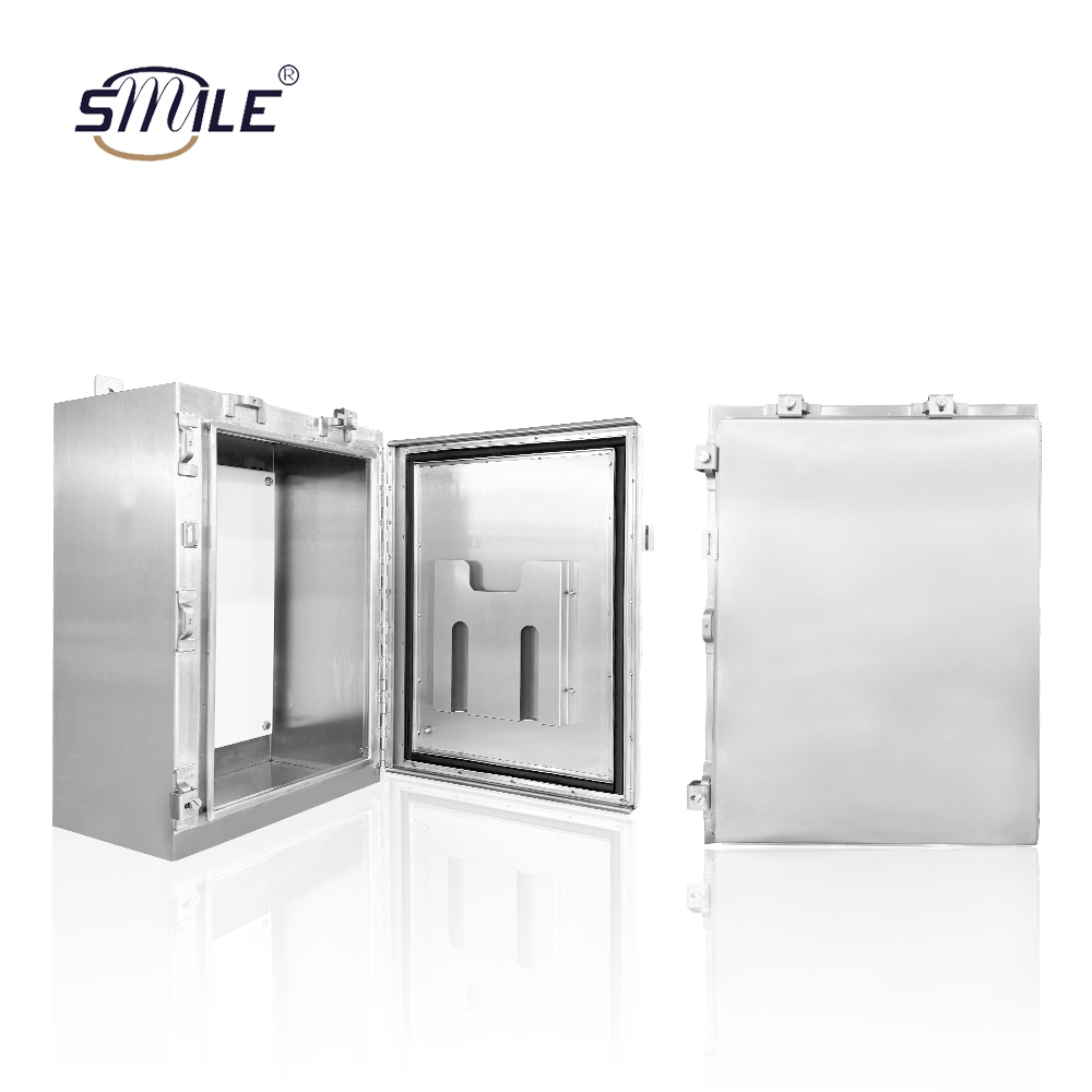 CHNSMILE Outdoor IP65 Waterproof Stainless Steel Electrical Box Power Distribution Panel Box Enclosure