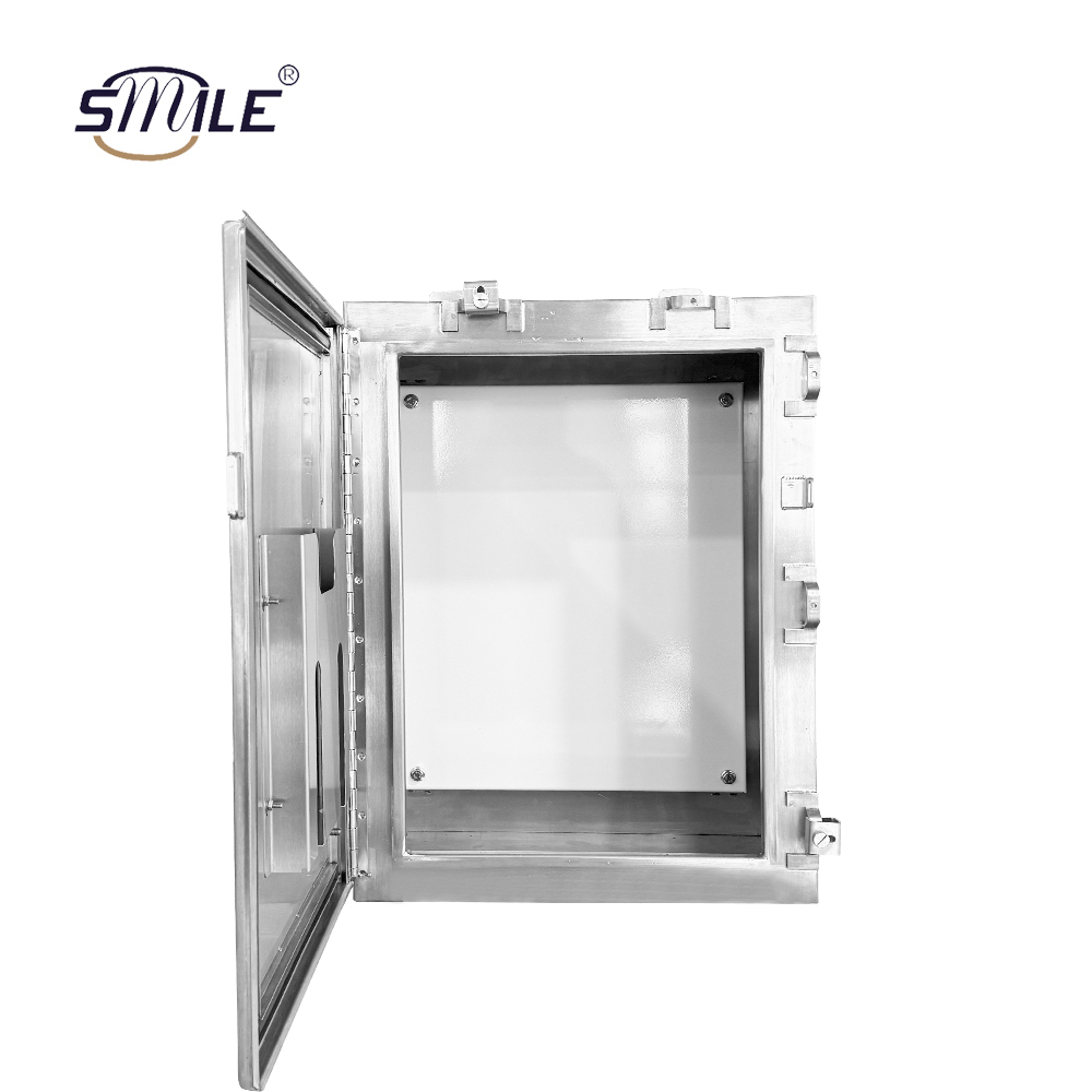 CHNSMILE Outdoor IP65 Waterproof Stainless Steel Electrical Box Power Distribution Panel Box Enclosure