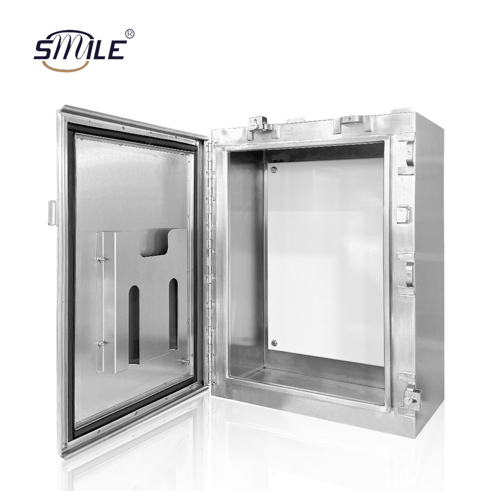 CHNSMILE Outdoor IP65 Waterproof Stainless Steel Electrical Box Power Distribution Panel Box Enclosure