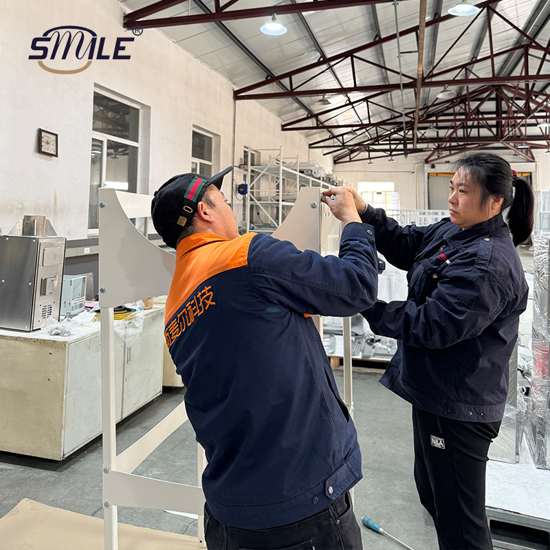 CHNSMILE entrega con éxito un proyecto de fabricación de metal personalizado basado en los dibujos del cliente