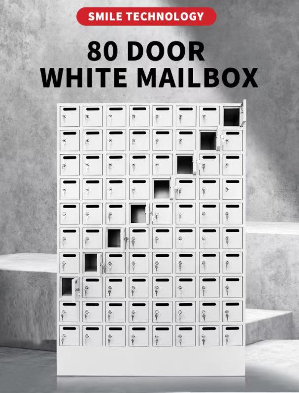 steel cluster mailbox
