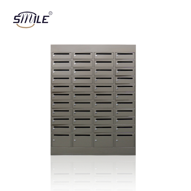 44 Doors Weatherproof Metal Mailbox