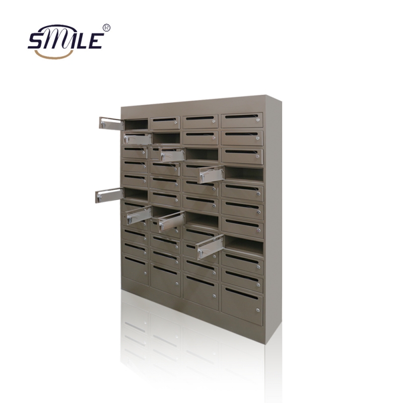 44 Doors Weatherproof Metal Mailbox