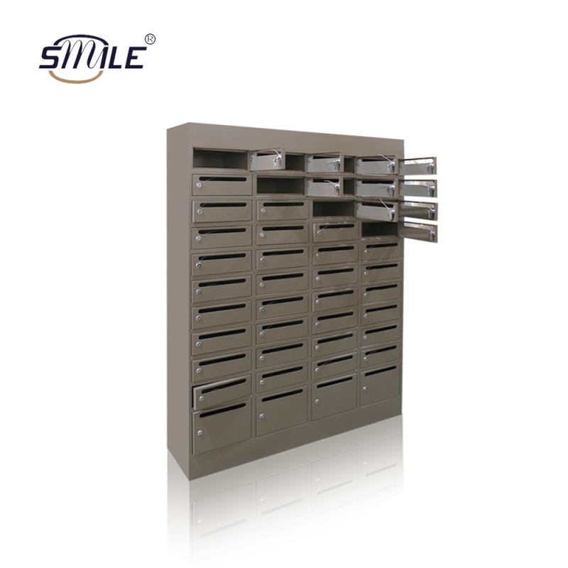 44 Doors Weatherproof Metal Mailbox