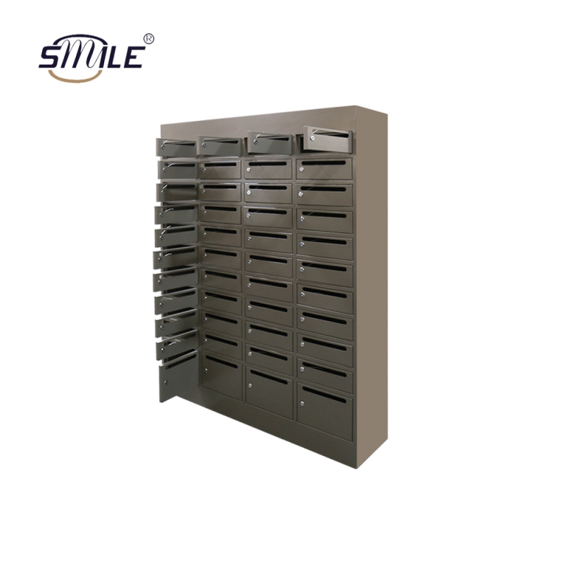 44 Doors Weatherproof Metal Mailbox