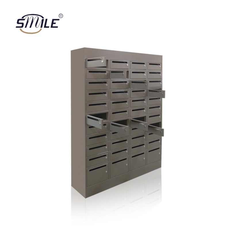 44 Doors Weatherproof Metal Mailbox