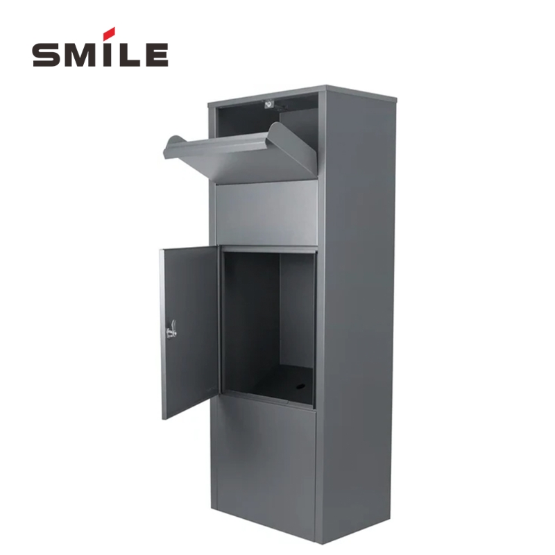 Outdoor Waterproof Freestanding Steel Mailbox