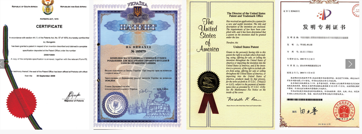 Patents And Innovations Shenzhou Owns