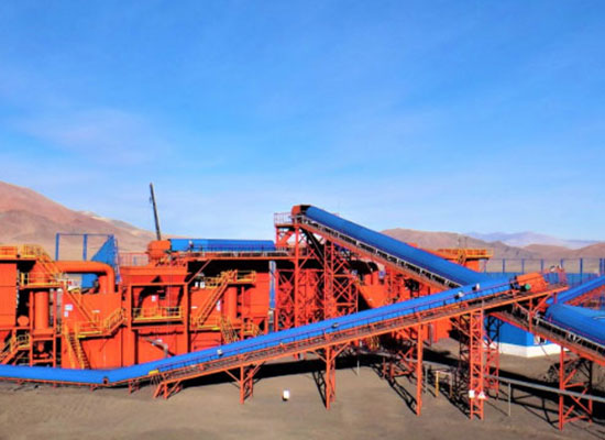 Hushuotu open pit coal mine located in Khovd Province, Mongolia
